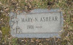 Mary N Ashear 