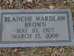 Blanche <I>Wardlaw</I> Brown 