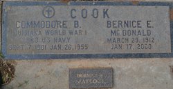 Commodore Barnes Cook 