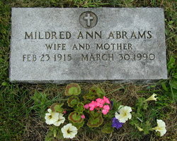 Mildred Ann <I>Derda</I> Abrams 