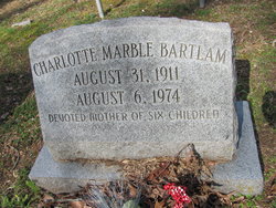 Charlotte <I>Marble</I> Bartlam 