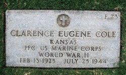PFC Clarence Eugene Cole 