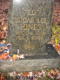 Edgar Lee “Ed” Hines 