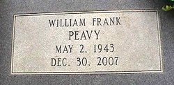 William Franklin “Franklin” Peavy 