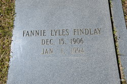 Fannie Lyles Findlay 