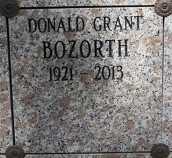Donald Grant Bozorth 