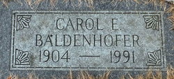 Carol E. <I>Beatley</I> Baldenhofer 