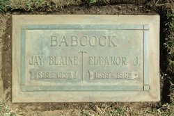 Eleanor Jeanette <I>Dunlap</I> Babcock 