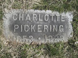 Charlotte <I>White</I> Pickering 