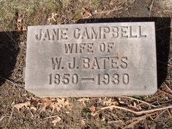 Jane Winning <I>Campbell</I> Bates 