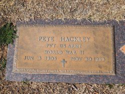Jefferson Price “Pete” Hackley 