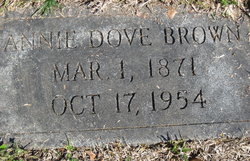 Annie Dove <I>Whitman</I> Brown 