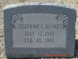 Josephine Carrie <I>O'Banion</I> DeViney 