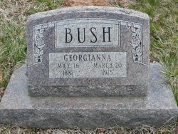 Georgianna “Anna” <I>Donohue</I> Bush 
