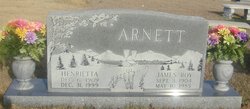 Henrietta <I>Olive</I> Arnett 