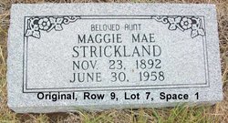Maggie Mae Strickland 