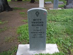 Betty M. <I>Twiford</I> Dunham 