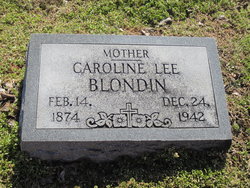 Caroline <I>Lee</I> Blondin 
