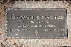 LTC Ellsworth P Blakeslee 