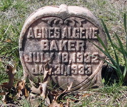 Agnes Algene Baker 
