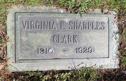 Virginia E <I>Sharples</I> Clark 