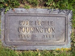 Eddie Lucille <I>Daniel</I> Courington 