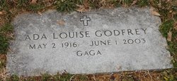 Ada Louise “Gaga” <I>Peters</I> Godfrey 
