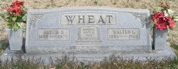 Walter Lee Wheat 