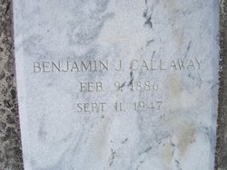 Benjamin Josiah Callaway 