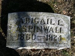 Abigail L. <I>Anglum</I> Aspinwall 