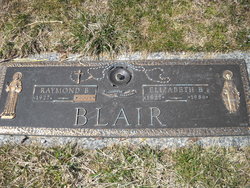 Elizabeth Jeanne “Betty” <I>Blackburn</I> Blair 