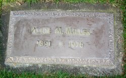 Alice Marie <I>Engberg</I> Miller 