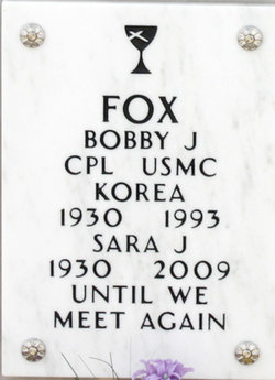 Bobby Jack “Bob” Fox 