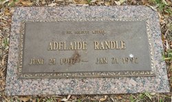 Lois Adelaide <I>Graham</I> Randle 