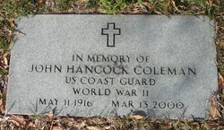 John Hancock Coleman 