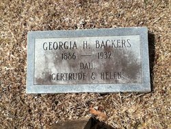 Georgia H. Backers 