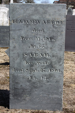 Sarah <I>Brown</I> Abbot 