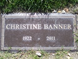 Christine Renee <I>Muhr</I> Banner 