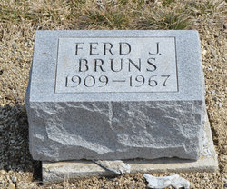 Ferdinand J “Ferd” Bruns 