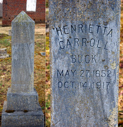 Henrietta “Ettie” <I>Carrell</I> Buck 