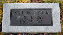 Matilda L Buck 