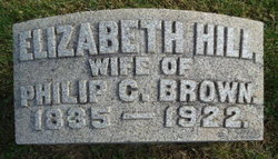 Elizabeth <I>Hill</I> Brown 