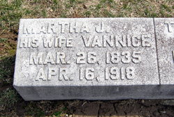 Martha Jane <I>Vannice</I> Milligan 
