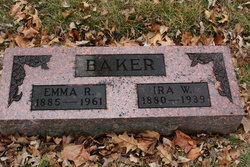 Emma R <I>Rodgers</I> Baker 