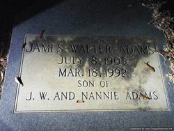 James Walter Adams 