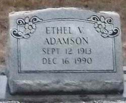 Ethel Victoria <I>Tucker</I> Adamson 