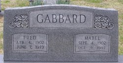 Mabel <I>Hobbs</I> Gabbard 