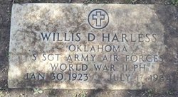 SSGT Willis D. Harless 
