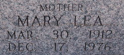Mary Lea <I>Stansell</I> Baker 
