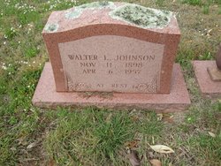 Walter Lee Johnson 